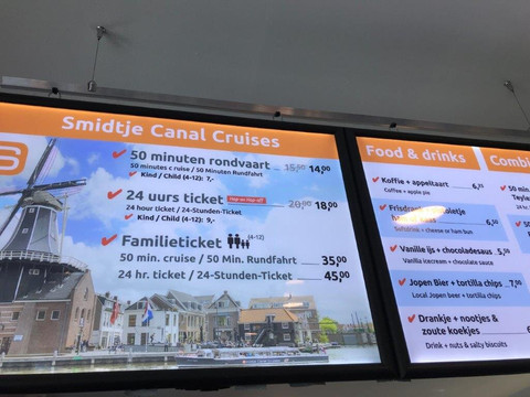 Smidtje Canal Cruises-哈勒姆必去景点