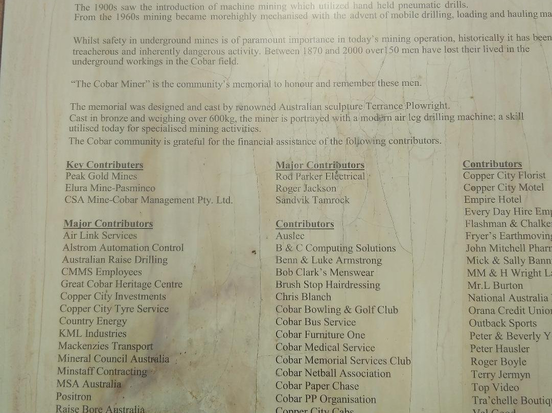 Cobar Miners Heritage Park-Cobar必去景点
