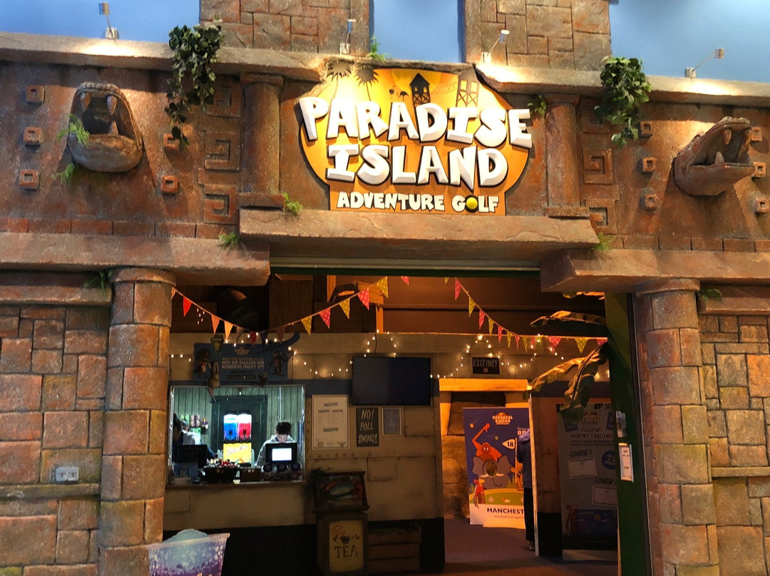 Paradise Island Adventure Golf Manchester-Trafford Park必去景点