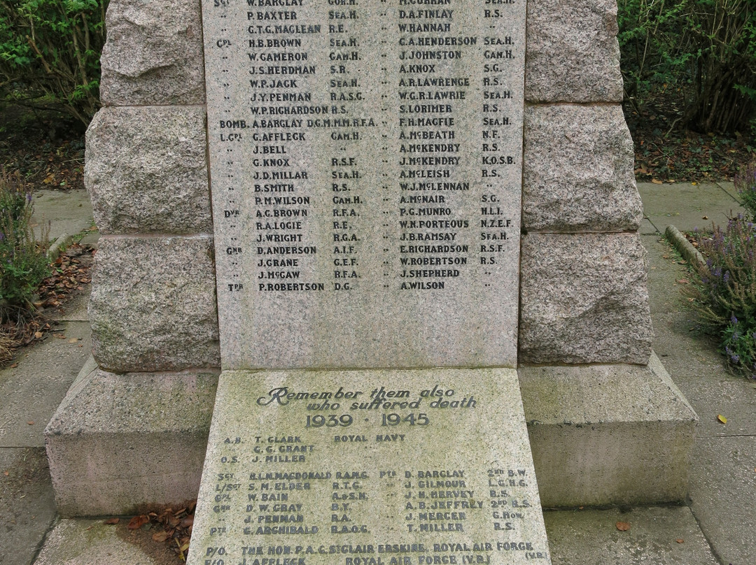 Roslin War Memorial景点图片