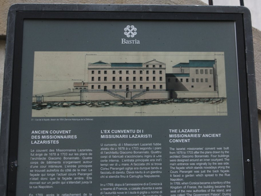 Le couvent des missionnaire Lazaristes-Bastia必去景点