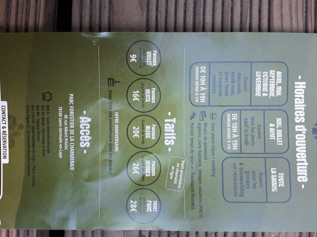 AccroCamp Saint-Germain-en-Laye-圣日尔曼莱昂必去景点