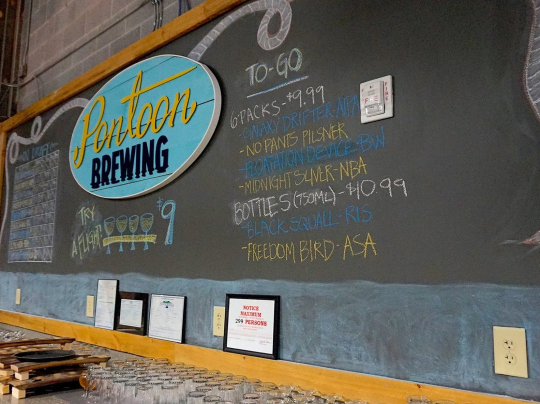 Pontoon Brewing-桑迪斯普林斯必去景点