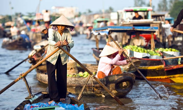 Phong Dien Floating Market-芹苴必去景点