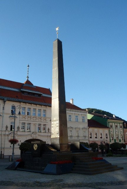The black obelisk-Banska Bystrica必去景点