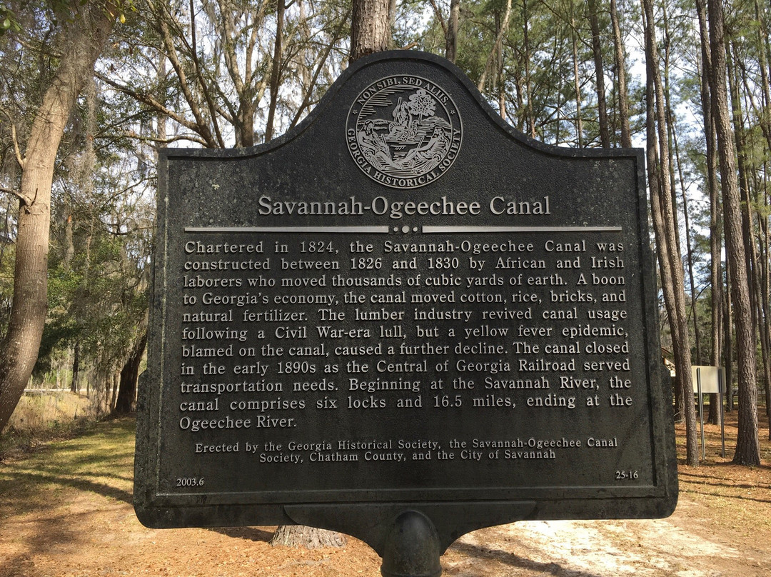 Savannah-Ogeechee Canal Museum and Nature Center-萨凡纳必去景点