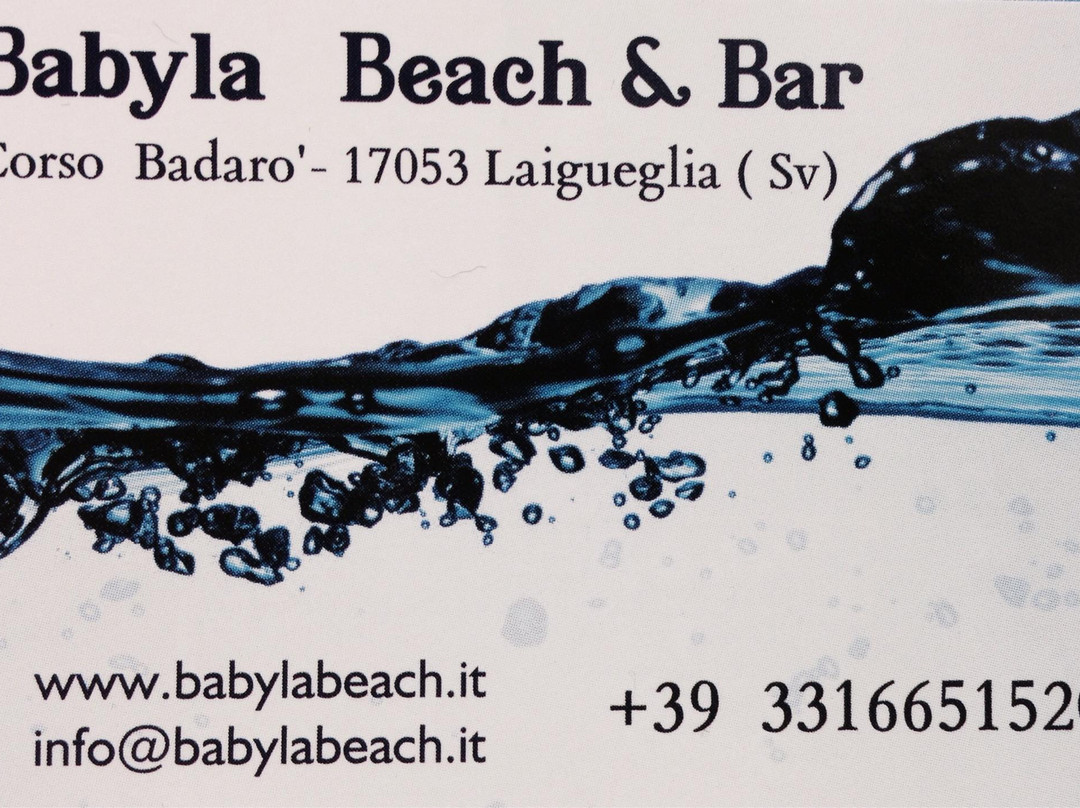Babyla Beach & Bar-Laigueglia必去景点