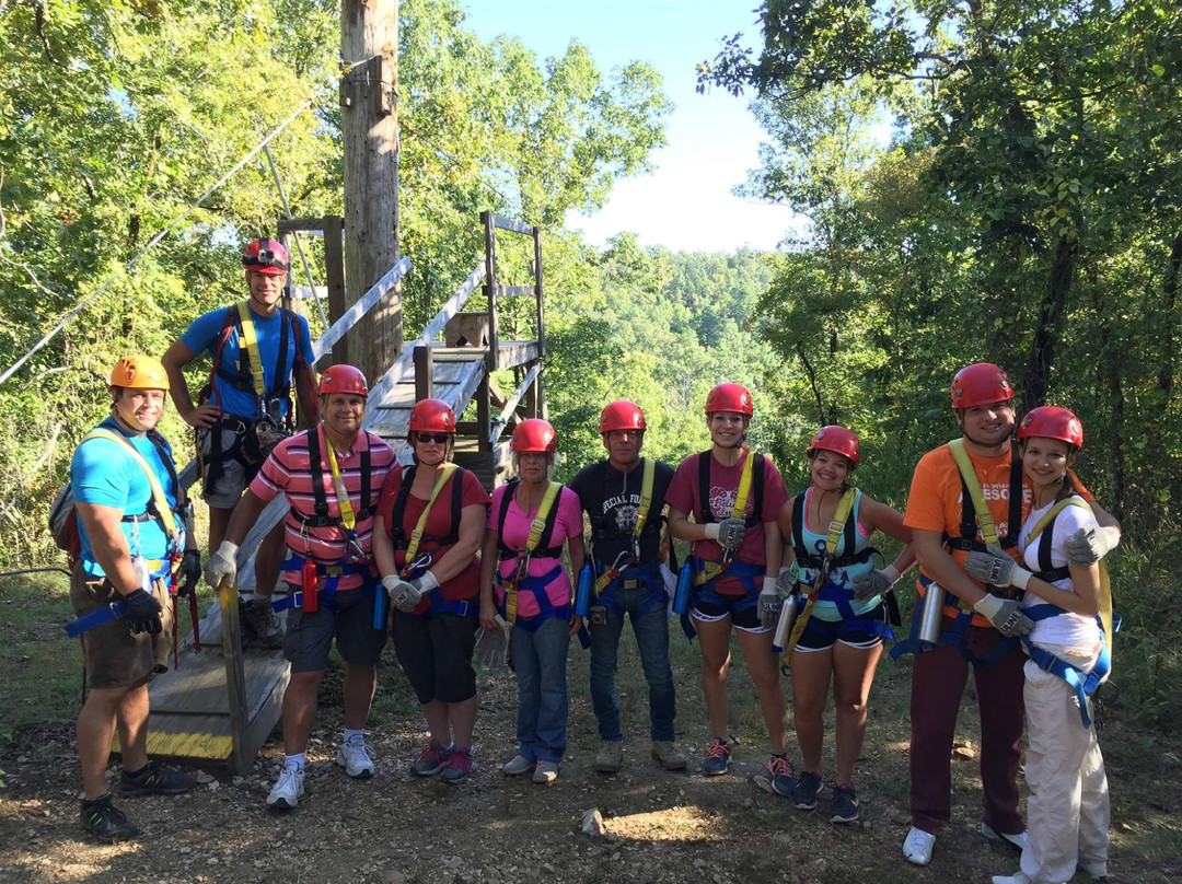 Zip Lines at Ouachita Bend-温泉城必去景点