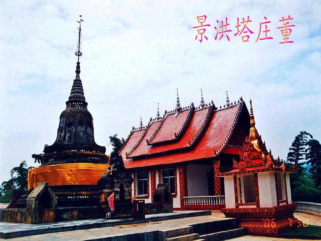 西双版纳猴山景点图片