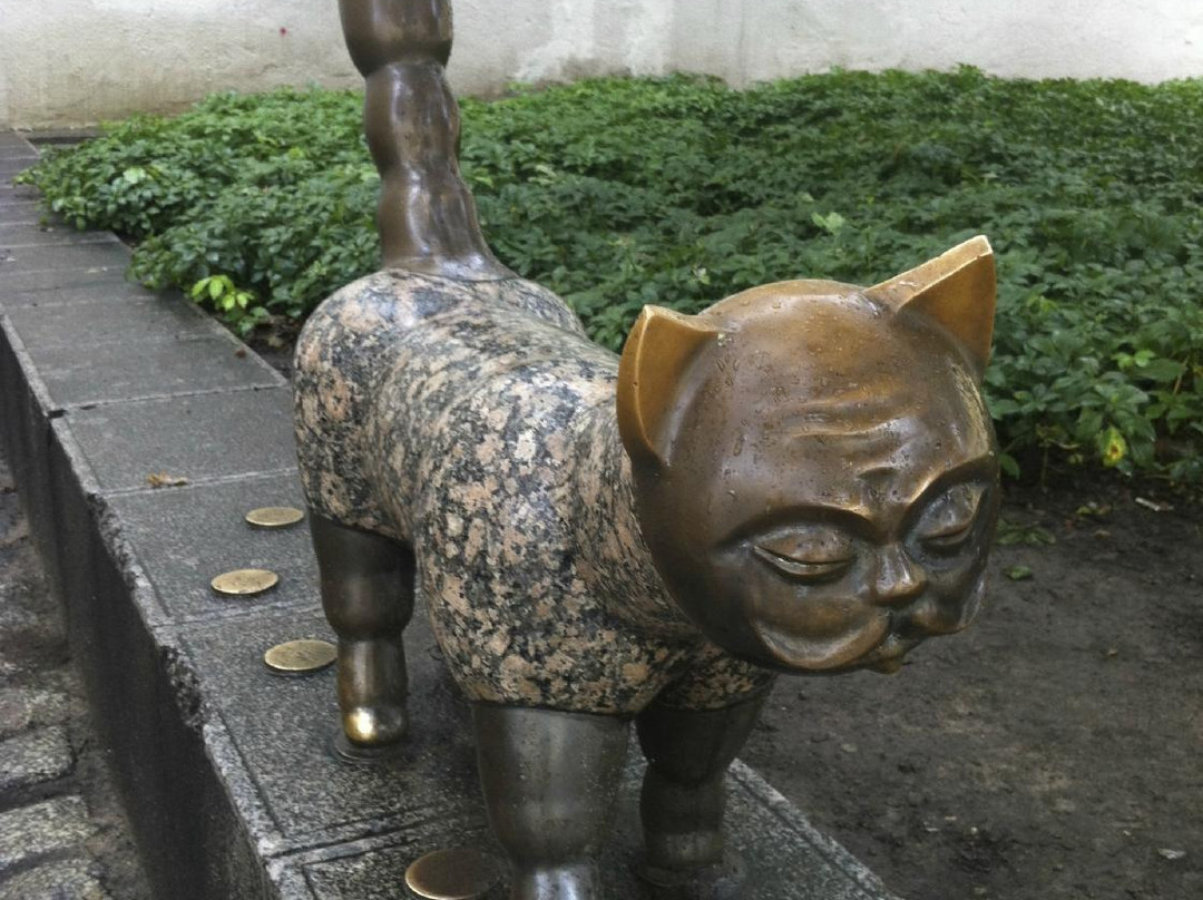 Sculpture Cat Klaipedis-克莱佩达必去景点