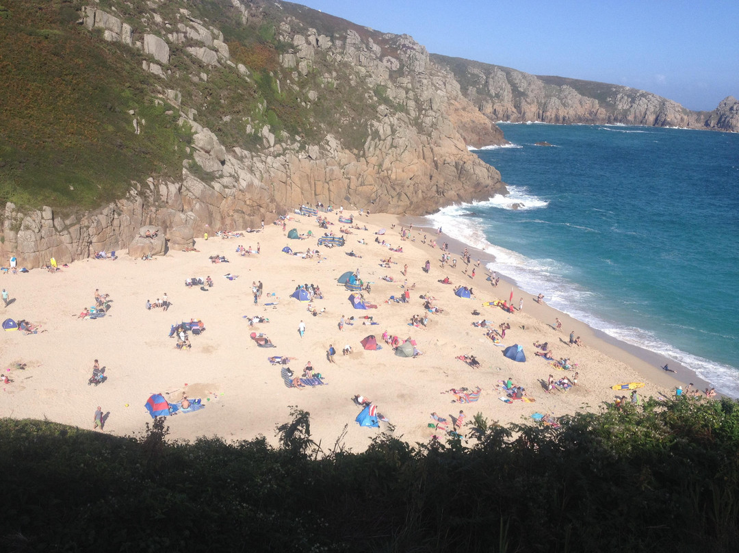 Porthcurno Beach景点图片