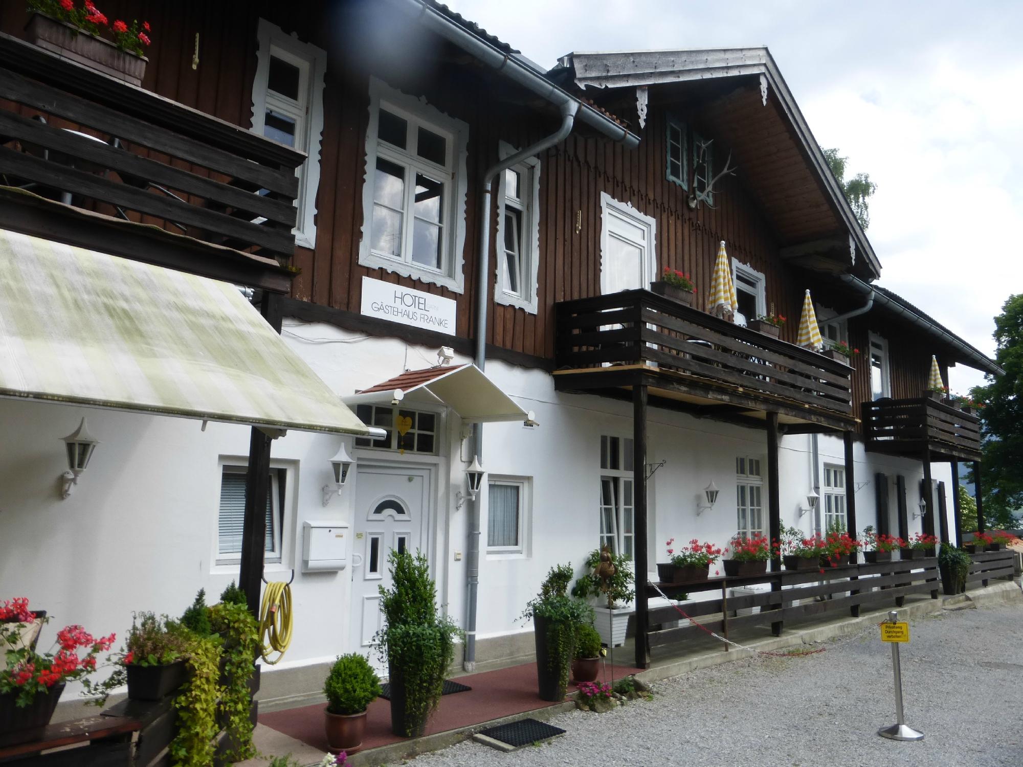 Gastehaus Franke am See-浴室