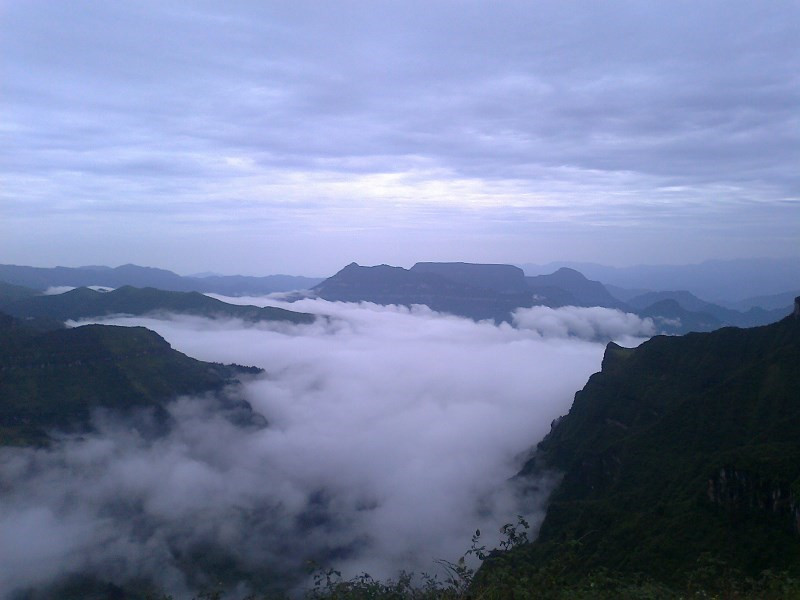 轿顶山景点图片