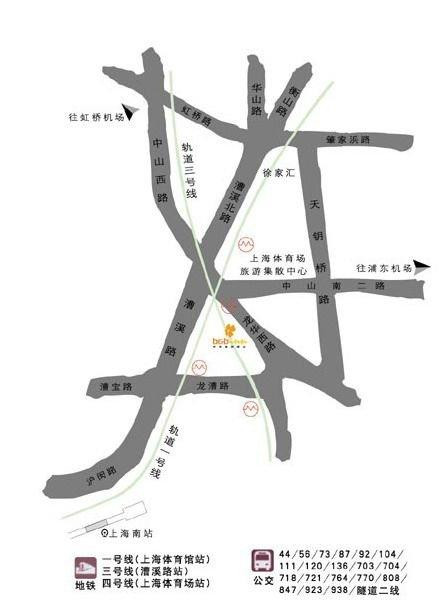 馨乐庭徐家汇公寓酒店主图