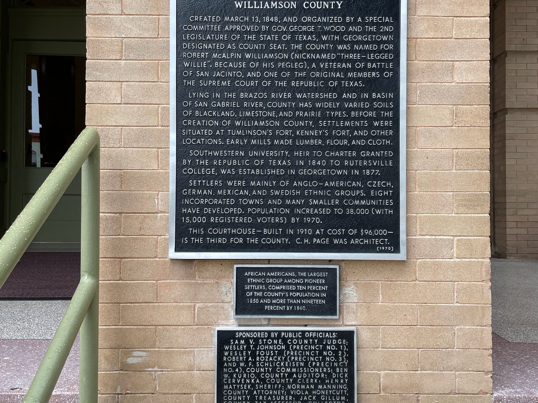 Historic Williamson County Courthouse-Georgetown必去景点
