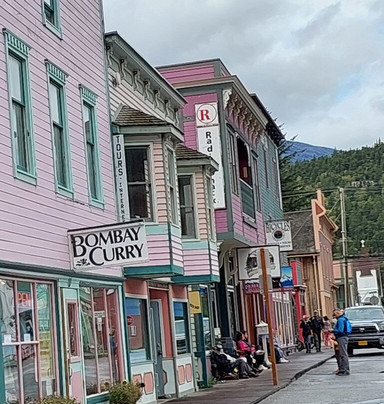 Skagway Alaska Downtown-史凯威必去景点