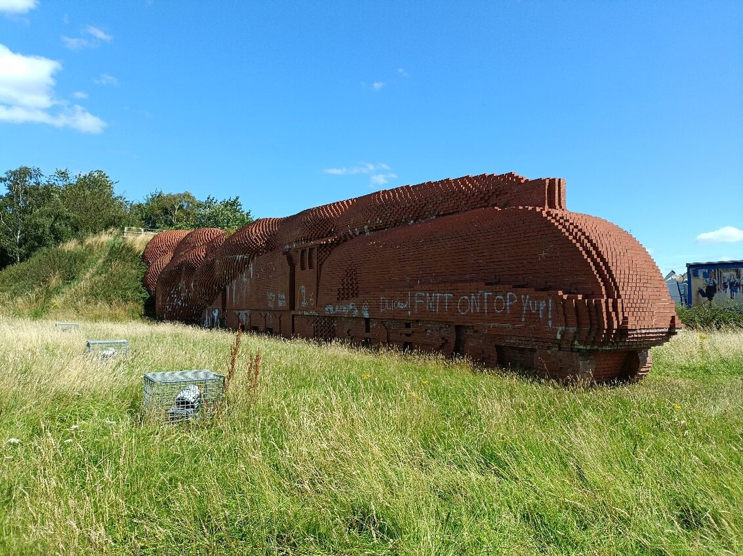 David Mach's Train Sculpture, Darlington-达灵顿必去景点