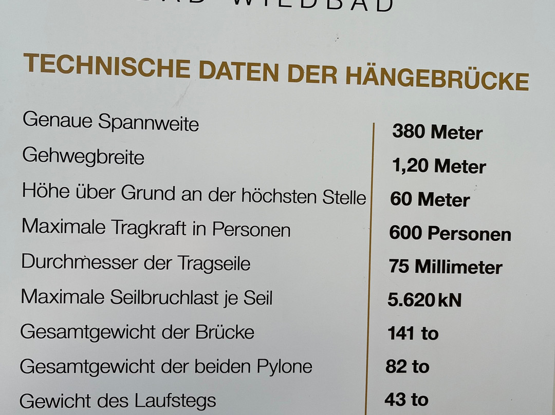 WildLine Hängebrücke景点图片