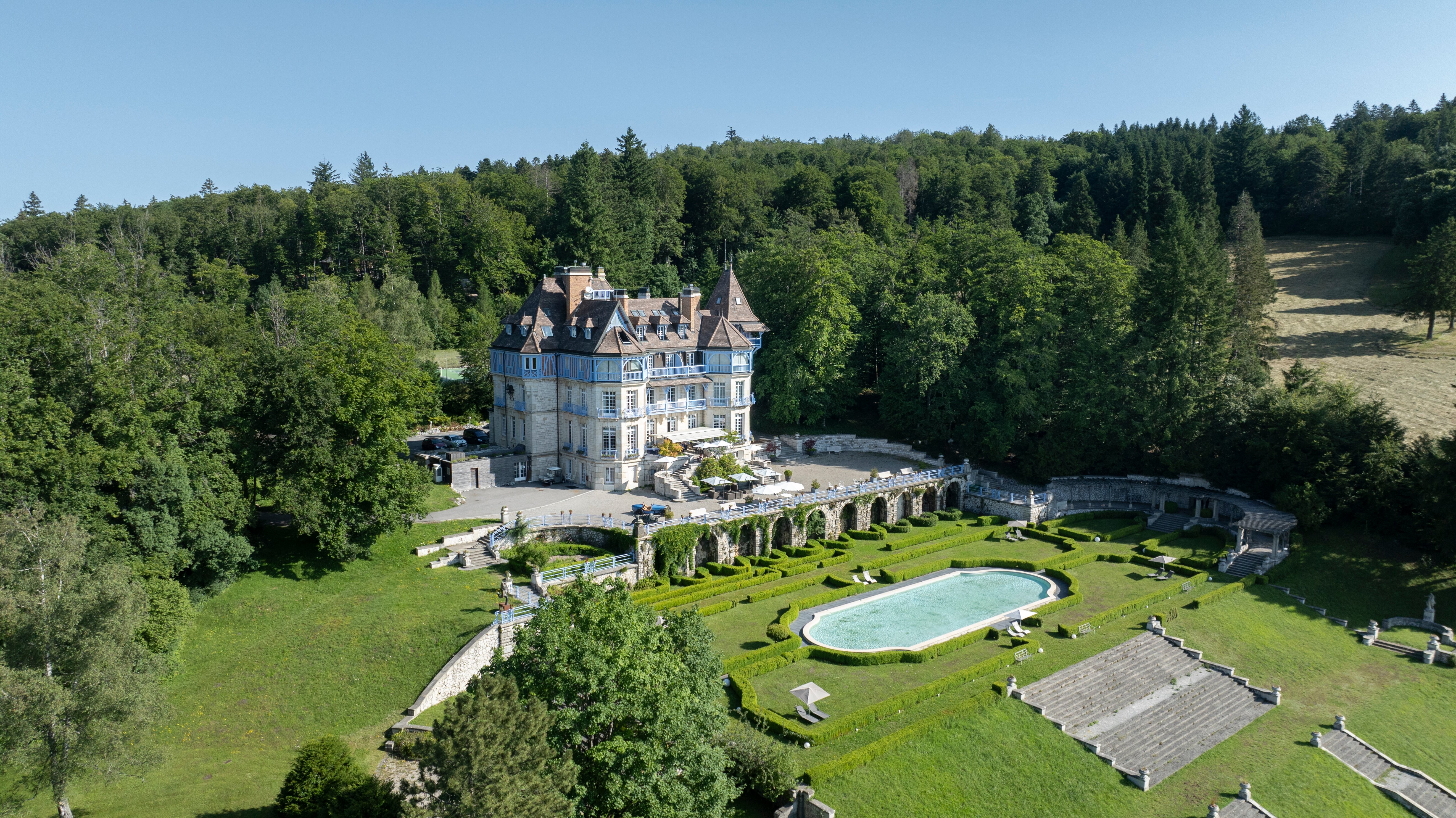 Château Des Avenières-浴室