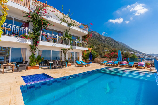 Bezirgan酒店住宿-Kalkan Paradise Villalari