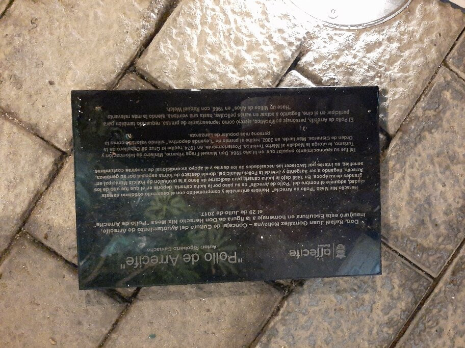 Estatua de Heraclio Niz Mesa-阿雷西费必去景点