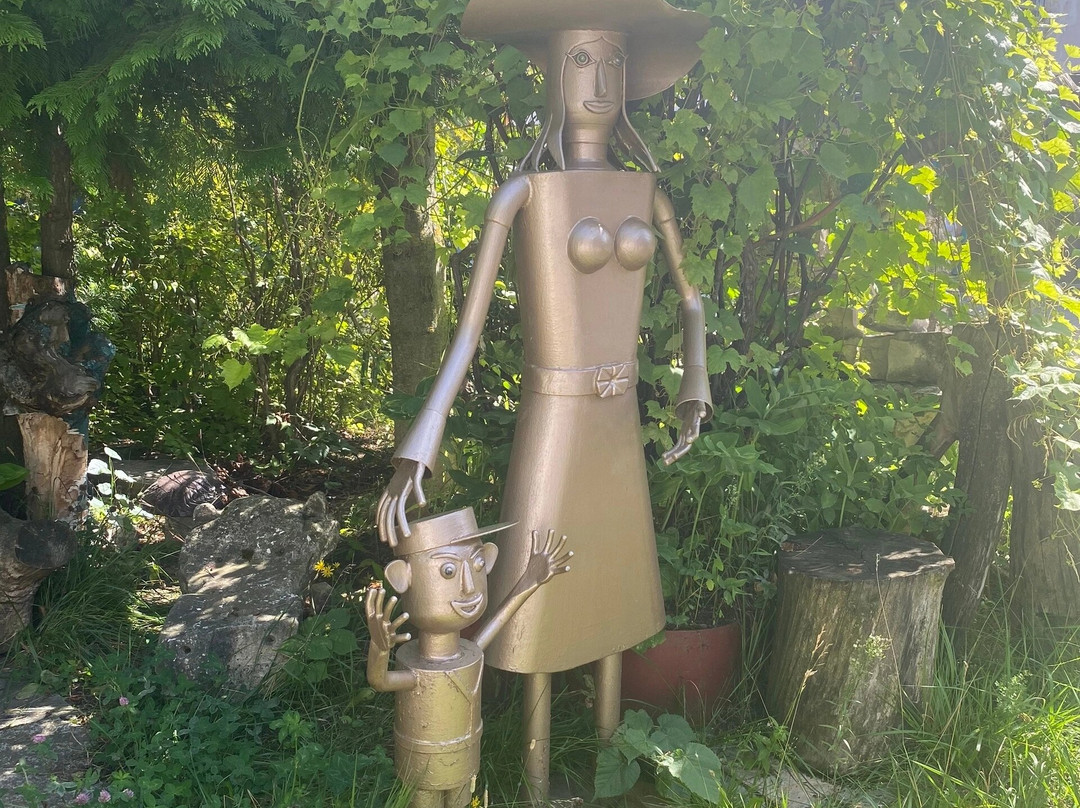 Sculptural Group Near A. Fateev's Workshop