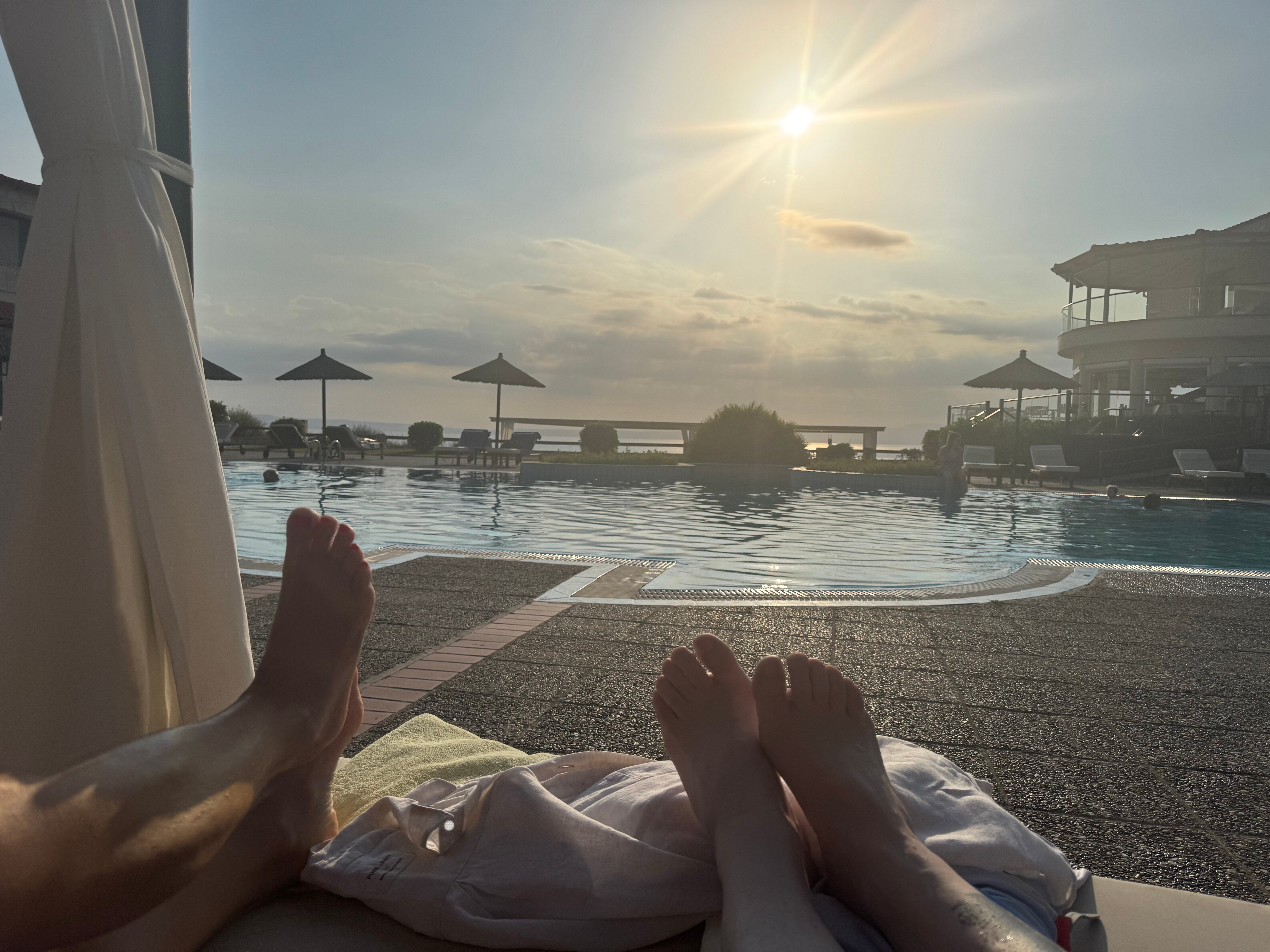 Blue Bay Hotel Halkidiki-泳池