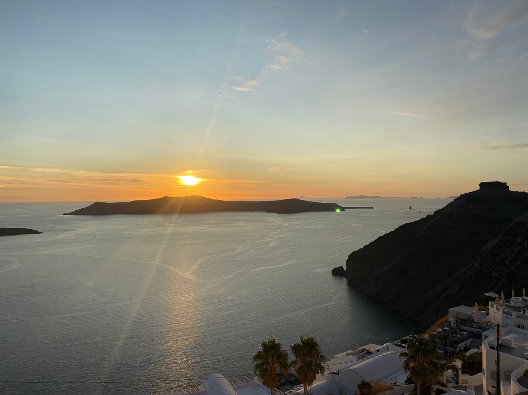 Panoramatic View On Caldera With Three Bells-费拉必去景点