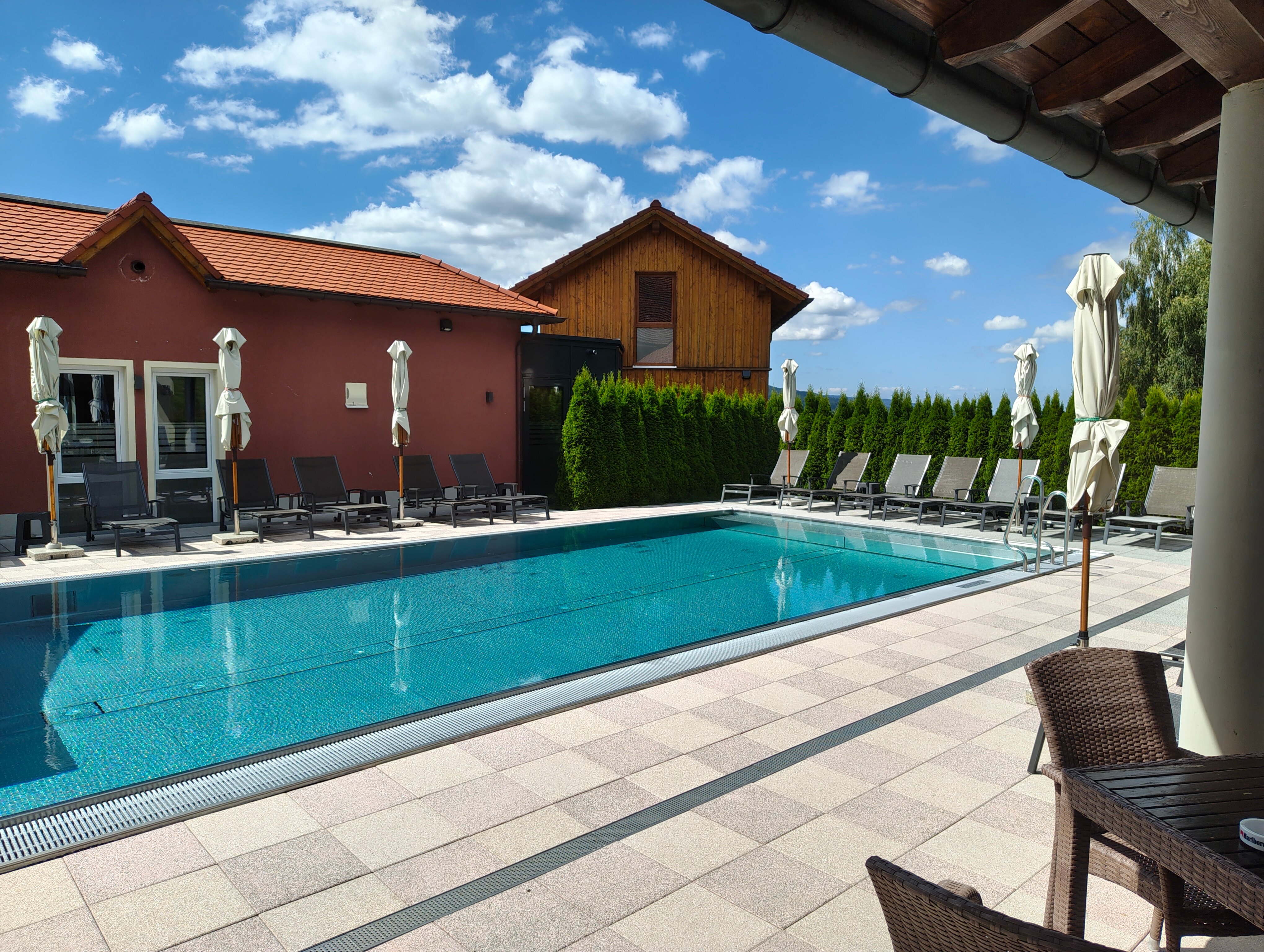 Böhmhof Wellness Und Vitalhotel-泳池