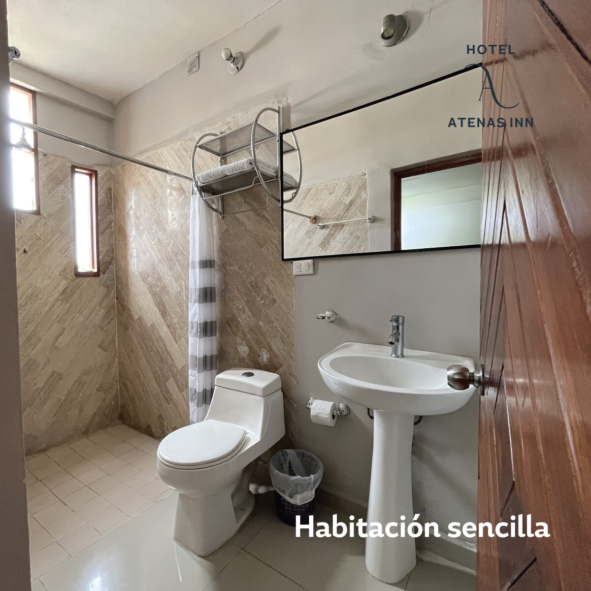 Hotel Atenas Inn-浴室