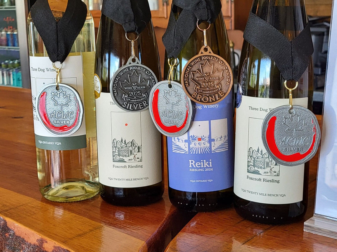 Three Dog Winery-皮克顿必去景点