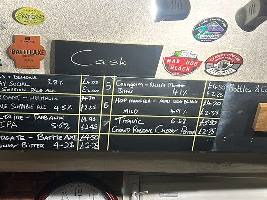 The Cellars Alehouse-梅德斯通必去景点