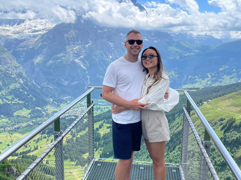 First Cliff Walk by Tissot-格林德瓦必去景点