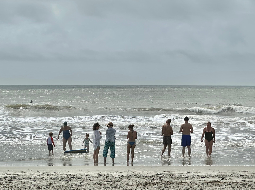 Folly Beach Public Beach-福利比奇必去景点
