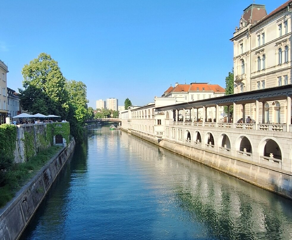 River Ljubljanica Kanal-卢布尔雅那必去景点