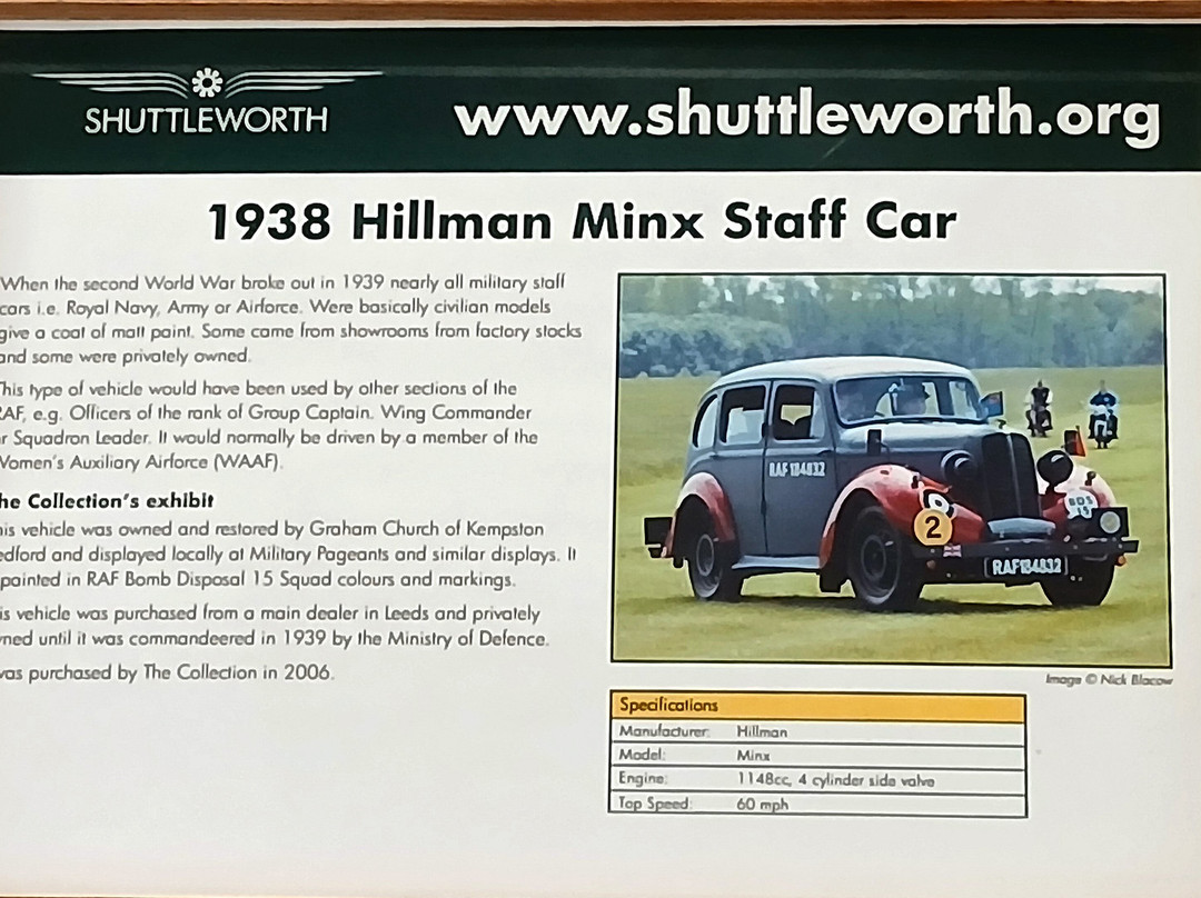 The Shuttleworth Collection-Biggleswade必去景点