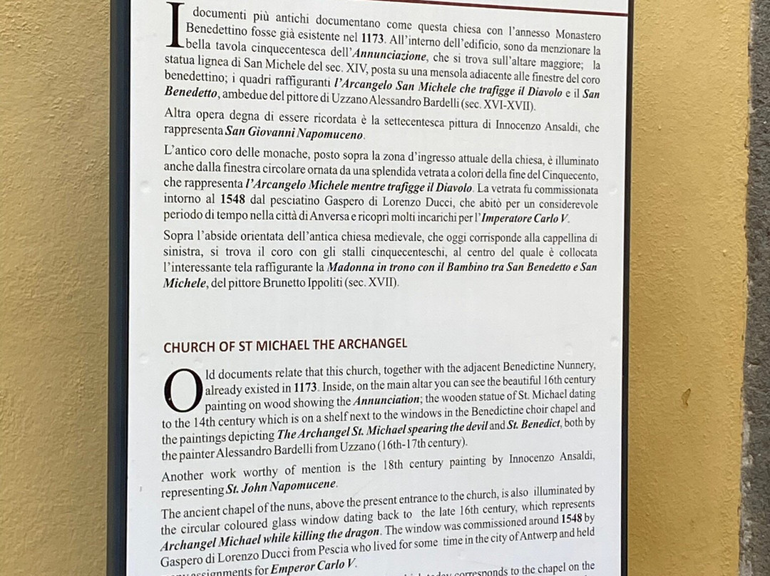 Chiesa di San Michele Arcangelo-佩夏必去景点