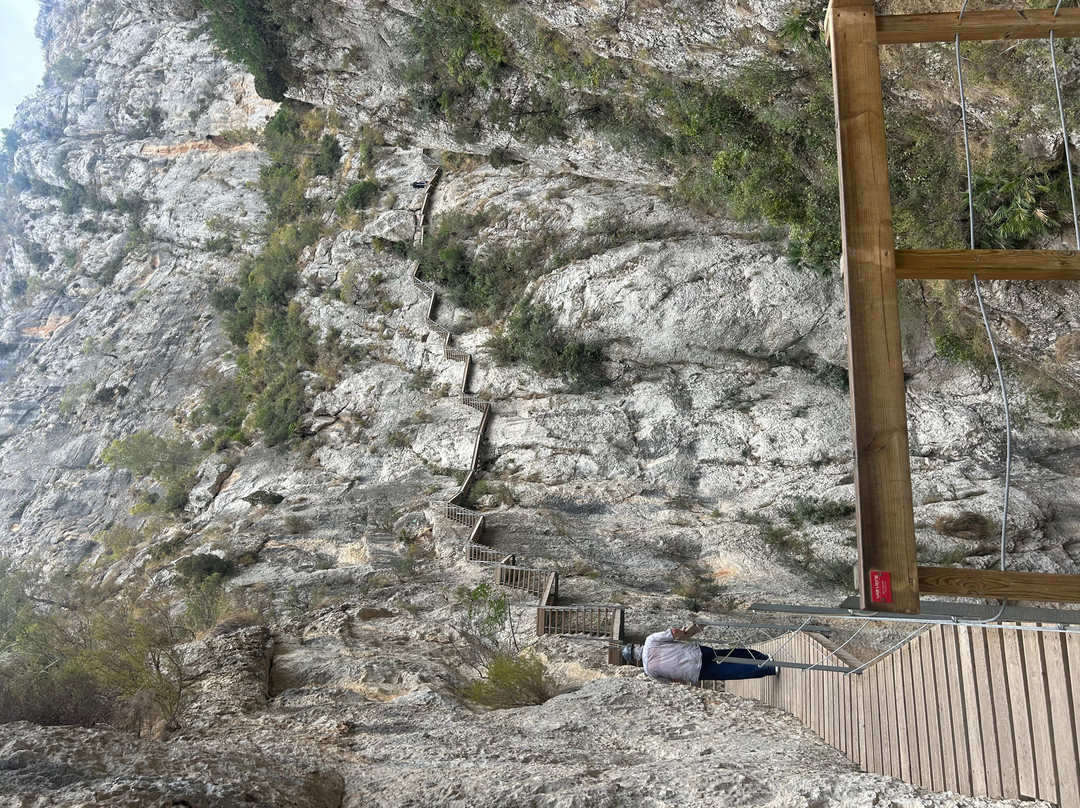 Pasarela De La Presa De Relleu