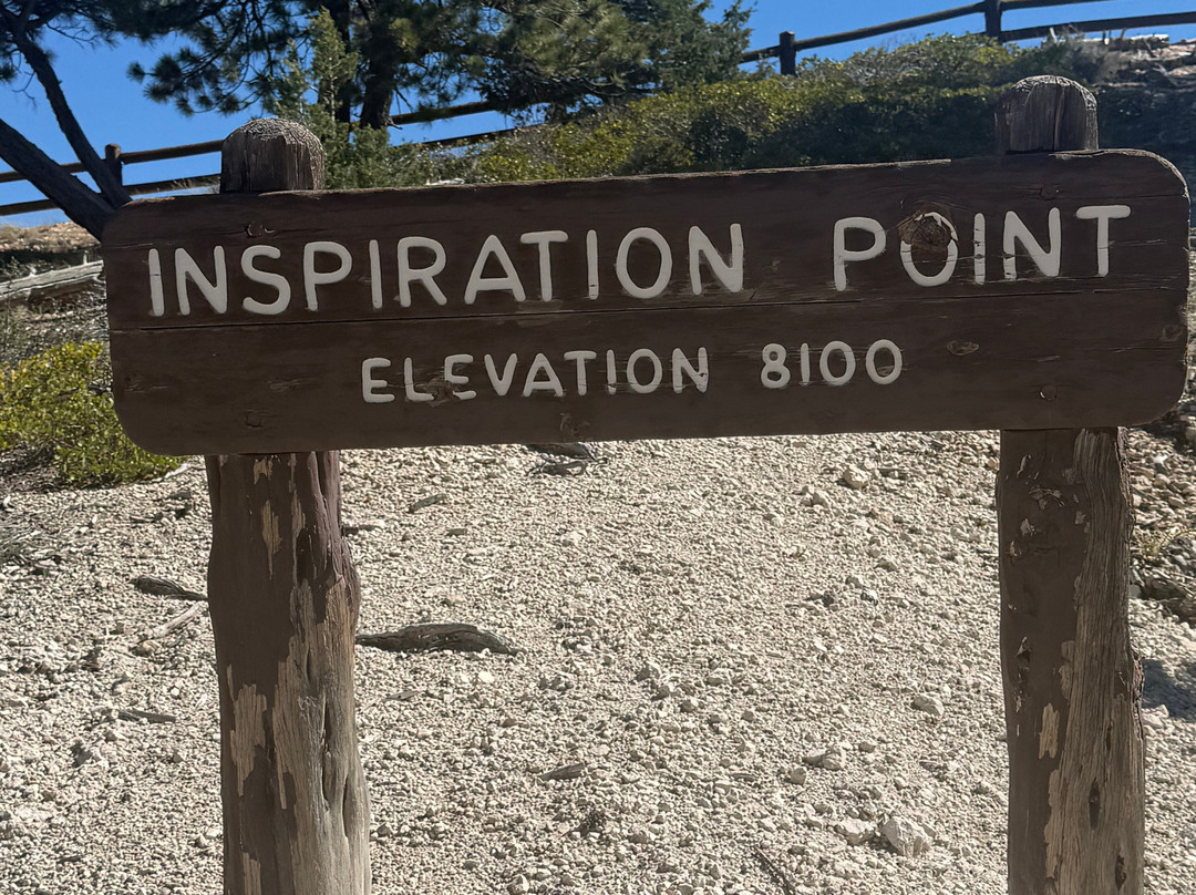 Inspiration Point-布莱斯峡谷国家公园必去景点