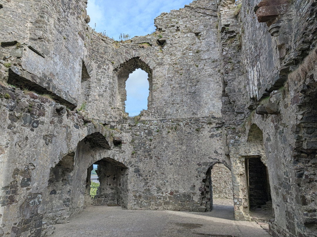 Llansteffan Castle-Llansteffan必去景点