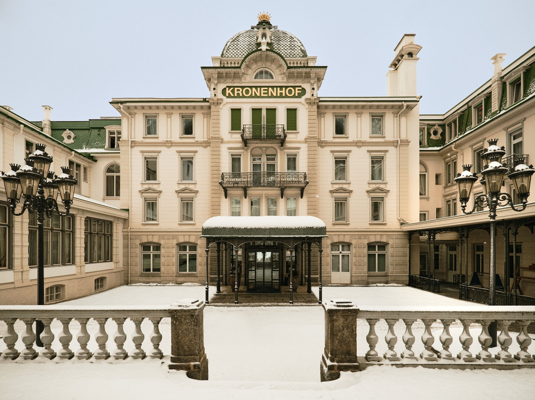 Pontresina酒店住宿-Grand Hotel Kronenhof
