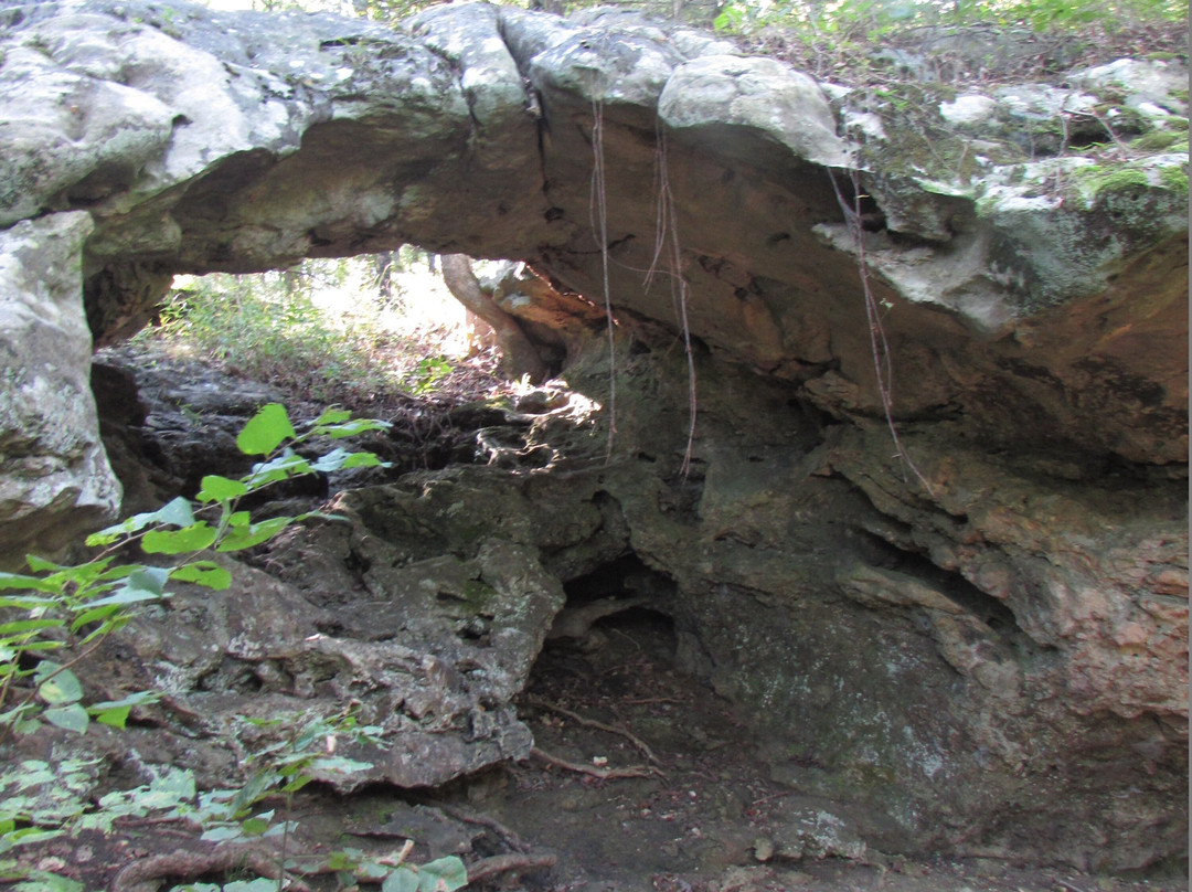 Pivot Rock and Natural Bridge-尤里卡斯普林斯必去景点