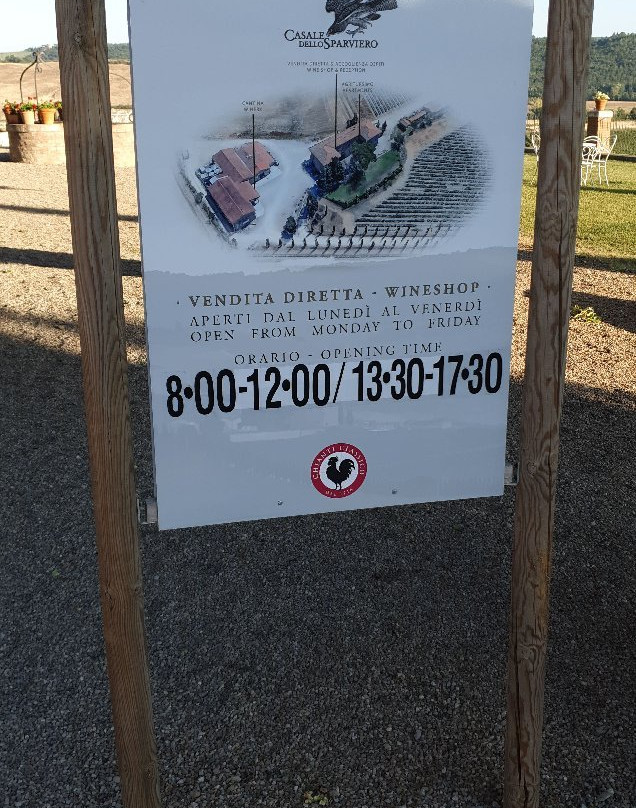 Casale dello Sparviero Winetour-卡斯特利纳－因基安蒂必去景点