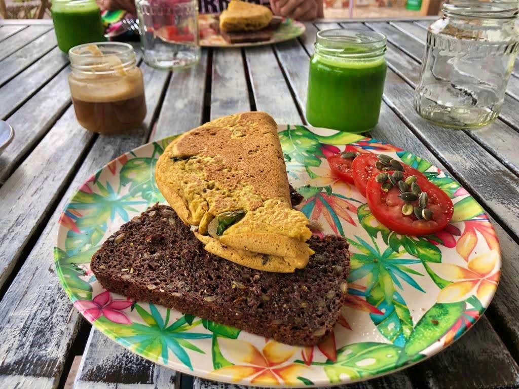 Casa Tarsan Vegan Eco Lodge-餐饮