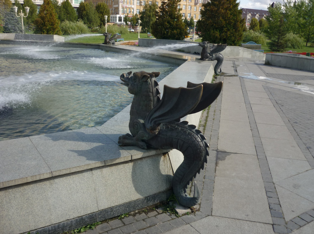 Monument Fountain Kazan-喀山必去景点