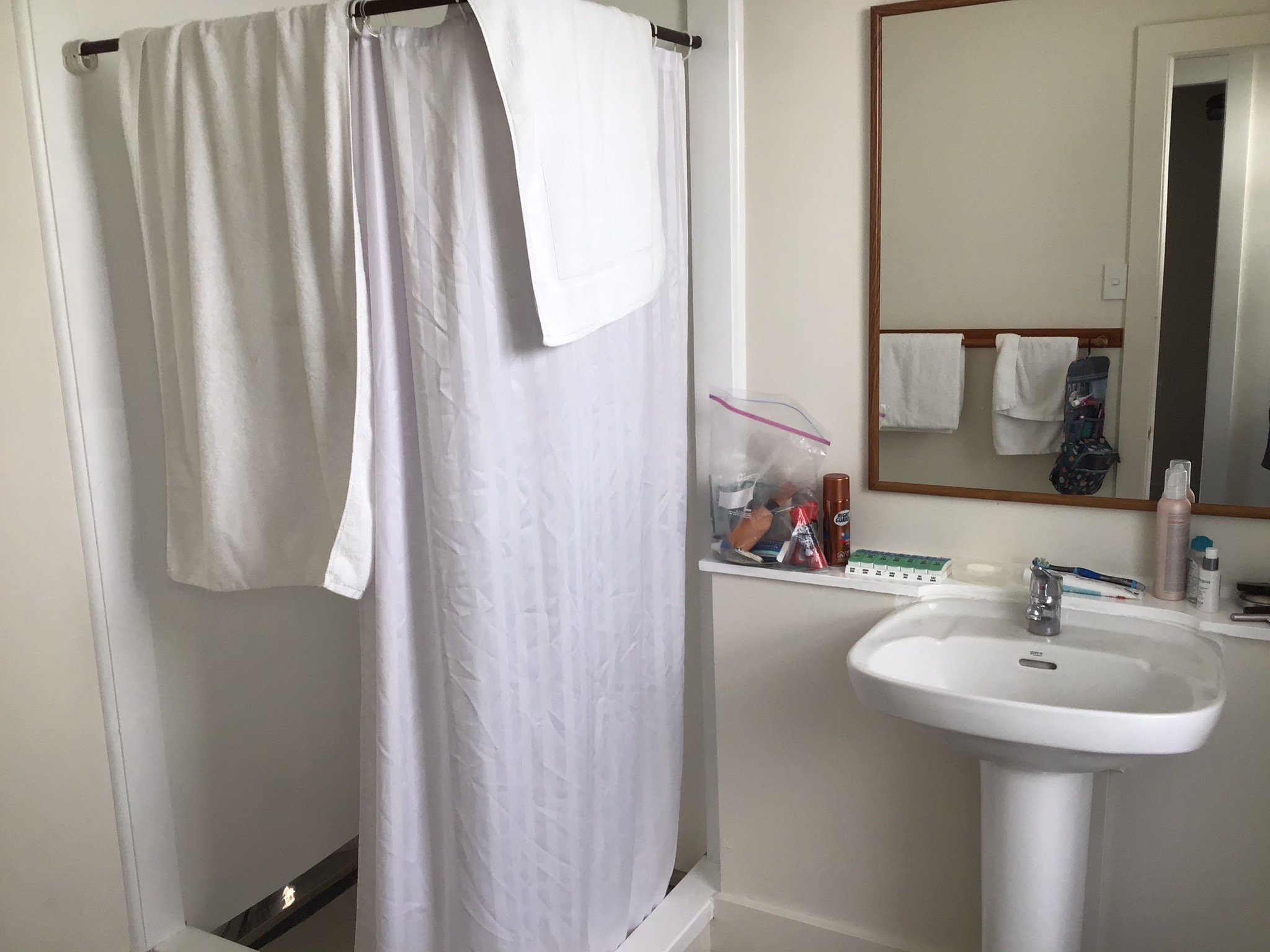 Mangonui Waterfront Apartments-浴室