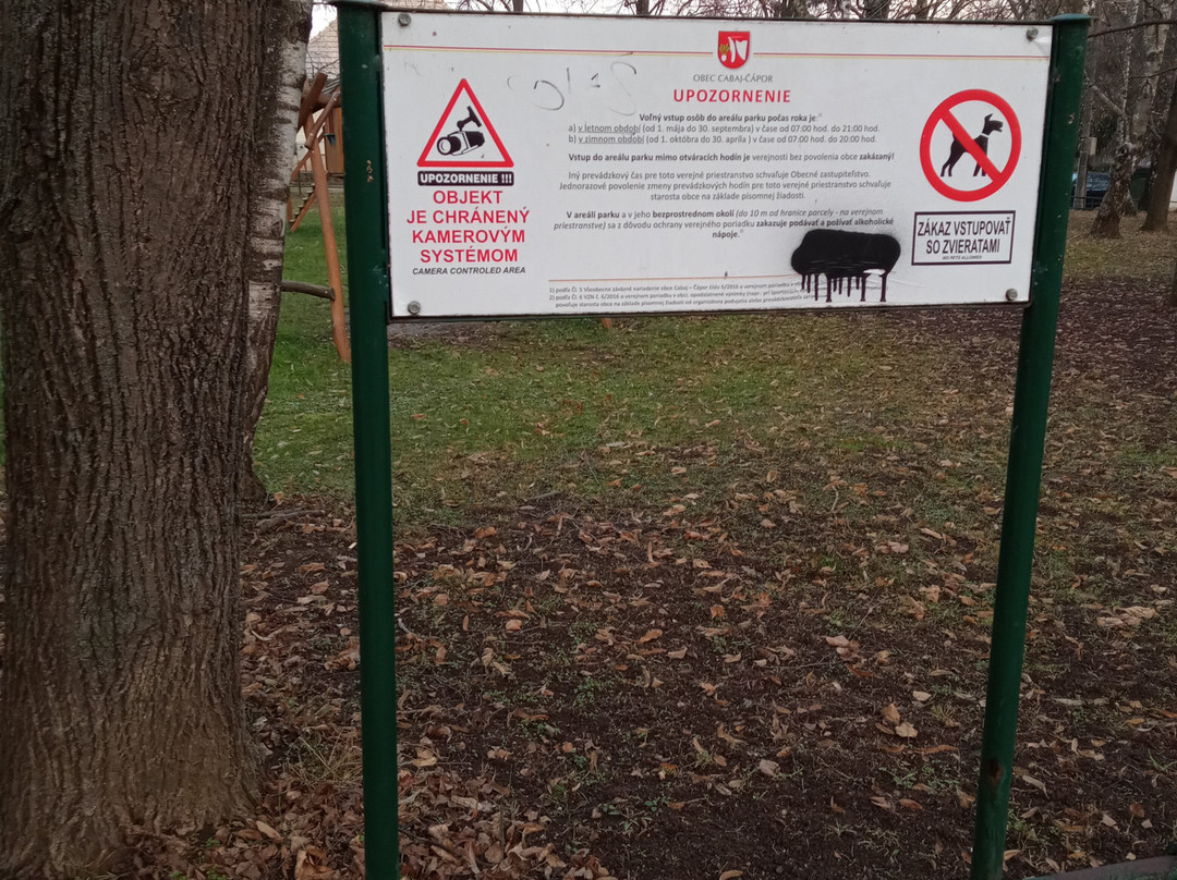 Detské Ihrisko V Parku-Cabaj必去景点