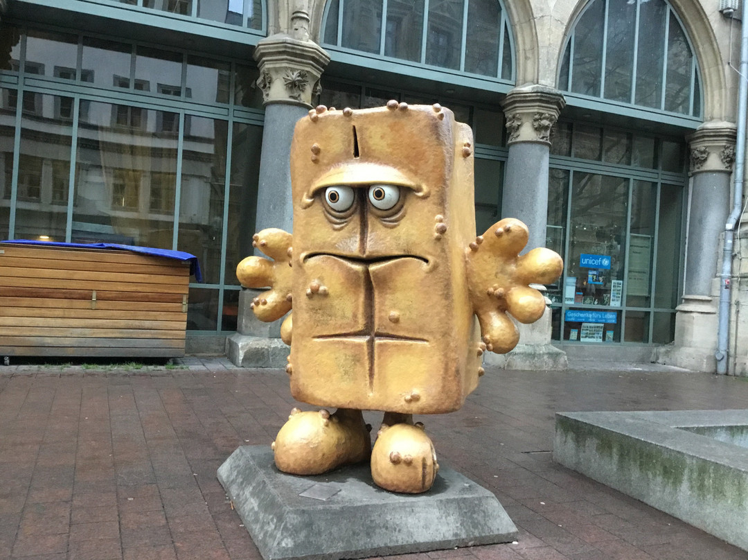 Skultur "Bernd das Brot"-爱尔福特必去景点