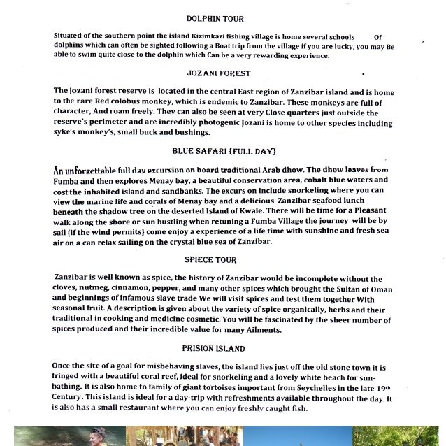 Jambiani Beach-江比阿尼必去景点