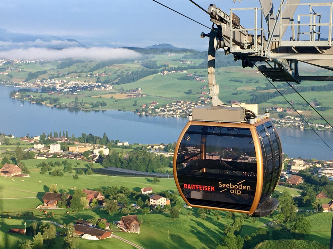 Luftseilbahn Seebodenalp-屈斯纳赫特瑞吉必去景点